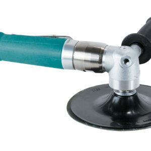 Dynabrade 52567 7" (178 mm) Dia. Right Angle Disc Sander 1 hp, 6,000 RPM, Extended Rear Exhaust, M14 x 2 Spindle Thread