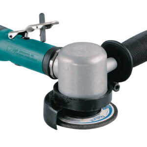 Dynabrade 57127 3" (76 mm) Dia. Right Angle Depressed Center Wheel Grinder .55 hp, 15,000 RPM, Rear Exhaust, 3/8"-24 Spindle Thread