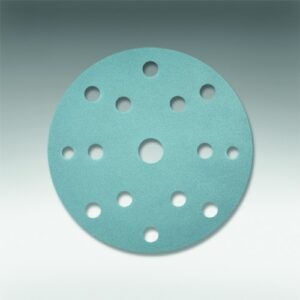 SIA 1948 siafast Blue-Fired Aluminium Oxide  Discs 150mm 15 Holes P2000 - Pack of 100 - Image 1