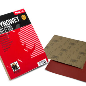 Indasa Rhynowet Redline Aluminium Oxide Wet and Dry Sheets 230mm x 280mm  - Pack of 50