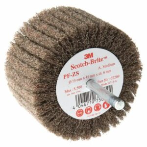 3M FF-ZS/PF-ZS ScotchBrite Flap Brush with Spindle 75mm x 45mm
