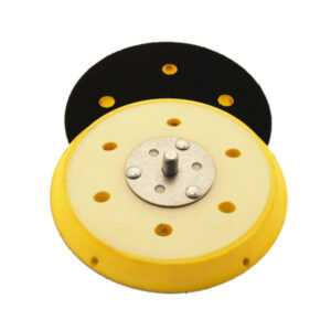 Flexipads 17079 5/16 UNF 150mm Random Orbital Sander Velcro Backing Pads (6 + 1 Holes, Medium Density)