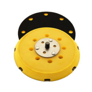 Flexipads 17095 5/16 UNF (+ M8 Adaptor)  150mm Random Orbital Sander Velcro Backing Pads (8 + 1 Holes, Medium Density)