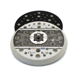 Flexipads 17096 5/16 UNF 150mm Random Orbital Sander Velcro Backing Pads (Multihole, Medium Density)