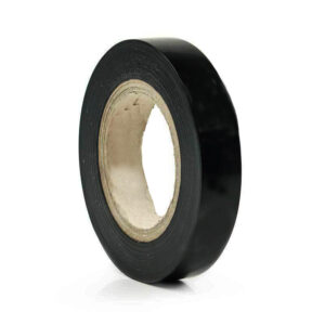 Avanti Low-Tack Black Protection Tape 75mm x 100m