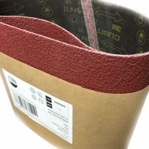 3M 784F CUB II  Abrasive Belts - 250mm x 750mm 120+ Pack of 5 - Image 2