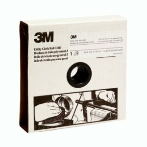 3M 314D Aluminium Oxide Utility Cloth Roll 50mm x 25M P80 (62886) - Image 1