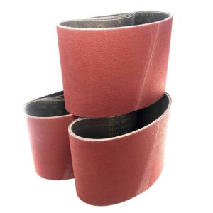 3M 784F CUB II Abrasive Belts - 200mm x 750mm 80+ Pack of 5 - Image 2