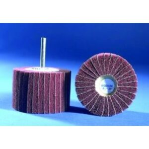 SIA 6120 Spindle Mounted Flap Wheel (Interleaved) 100 x 50mm - Pack of 10 (N2033) - Medium A - Image 1