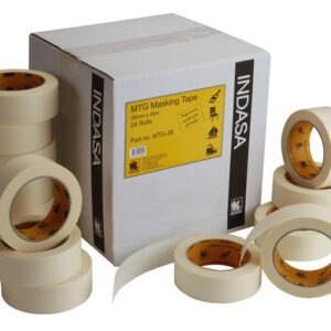 Indasa MTG General Purpose Masking Tape 25mm x 45M (MTG-25) - Box of 36
