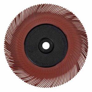 3M BB-ZB Scotch-Brite Radial Bristle Brush 193.5mm x 25.4mm P220 (33084) - Pack of 2 - Image 1