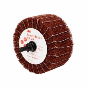 3M CB-ZR COMBI ROLOC BRUSH 63mm x 32mm - P80 - Image 1