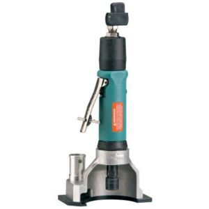 Dynabrade 52418 3" Flush Cut-Off Wheel Tool, Central Vac 7Hp, Straight -Line, 20,000 RPM. Rear Exhaust, 3/8" Collet