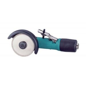 Dynabrade 52439 3" (76 mm) Dia. Right Angle Cut-Off Wheel Tool .4 hp, 12,000 RPM, Rear Exhaust, 3/8"-24 Spindle Thread