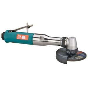 Dynabrade 54777 4" (102 mm) Dia. Extended Right Angle Type 27 Depressed Center Wheel Grinder .7 hp, 13,500 RPM, Composite
