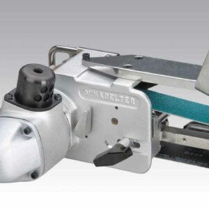 Dynabrade 11477 Dynabelter® Abrasive Belt Tool, Extra Heavy-Duty 2 hp, Vertical, 7,200 RPM, Front Exhaust, for 1"-2" W x 30" L (25-51 mm x 762 mm) Belts