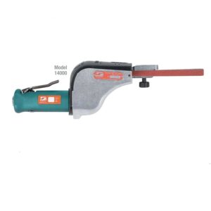 Dynabrade 14000 Dynafile® Abrasive Belt Tool .5 hp, Straight-Line, 20,000 RPM, Front Exhaust, for 1/8"-1/2" W x 24" L (3-13 mm x 610 mm) Belts