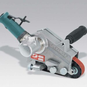 Dynabrade 14200 Dynangle® Abrasive Belt Tool .7 hp, 7 Degree Offset, 20,000 RPM, Rear Exhaust, for 1" x 18" L (25 mm x 457 mm) Belts