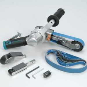 Dynabrade 15302 Dynafile® III Abrasive Belt Tool Versatility Kit .7 hp, 7 Degree Offset, 20,000 RPM, Front Exhaust, for 1/4"-1" W x 18" L (6-25 mm x 457 mm) Belts