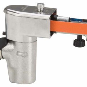Dynabrade 40320 Dynafile® II Abrasive Belt Tool .5 hp, 7 Degree Offset, 20,000 RPM, Front Exhaust, for 1/4"-3/4" W x 18" L (6-19 mm x 457 mm) Belts