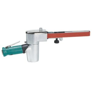 Dynabrade 40326 Dynafile® II Abrasive Belt Tool .5 hp, 7 Degree Offset, 20,000 RPM, Front Exhaust, 1/4"-3/4" W x 20-1/2" L (6-19 mm x 521 mm) Belts