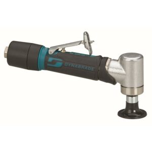 Dynabrade 48500 2" (51 mm) Dia. Right Angle Disc Sander .4 hp, 25,000 RPM, Gearless, Extended Rear Exhaust, Locking-Type Female Pad