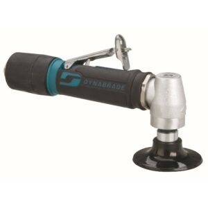 Dynabrade 48531 3" (76 mm) Dia. Right Angle Disc Sander .4 hp, 15,000 RPM, Geared, Extended Rear Exhaust, Locking-Ty