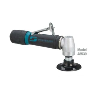Dynabrade 48532 3" (76 mm) Dia. Right Angle Disc Sander .4 hp, 20,000 RPM, Geared, Extended Rear Exhaust, Locking-Type Female Pad