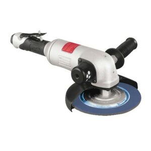 Dynabrade 50348 7" (178 mm) Dia. Right Angle Depressed Center Wheel Grinder 2 hp, 6,000 RPM, Side Exhaust, 5/8"-11 Spindle Thread