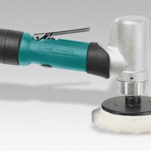 Dynabrade 51400 3" (76 mm) Dia. 7 Degree Offset Rotary Buffer .4 hp, 3,200 RPM, Rear Exhaust, 3/8"-24 Spindle Thread
