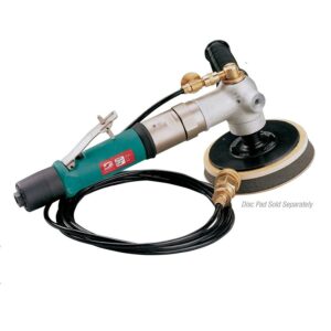 Dynabrade 51474 5"-8" (127 mm-203 mm) Dia. Right-Angle Wet Rotary Sander, Basic .7 hp, 0-2,000 RPM, 5/8"-11 Spindle Thread, Rear Exhaust
