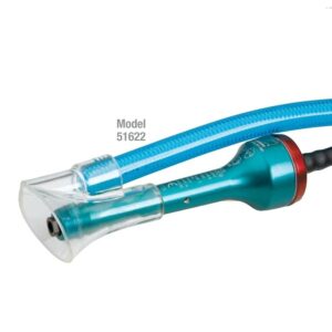 Dynabrade 51623 .1 hp Straight-Line Extension Pencil Grinder, Central Vacuum 35,000 RPM, Turbine Air Motor, Rear Exhaust, 1/8" Collet