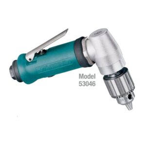Dynabrade 51848 Right Angle Drill .4 hp, 20,000 RPM, Geared+G454, Front Exhaust, 1/4" Chuck