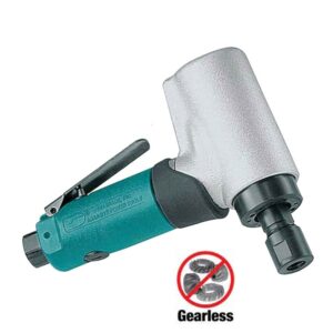 Dynabrade 52213 .5 hp 7 Degree Offset Die Grinder 24,000 RPM, Gearless, Front Exhaust, Short Shank, 1/4" Collet