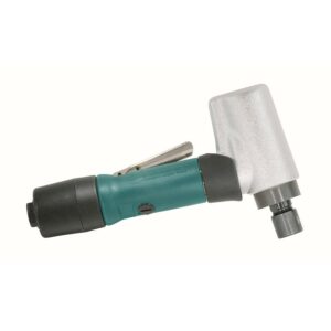 Dynabrade 52222 .5 hp 7 Degree Offset Die Grinder 20,000 RPM, Gearless, Extended Rear Exhaust, Short Shank, 1/4" Collet