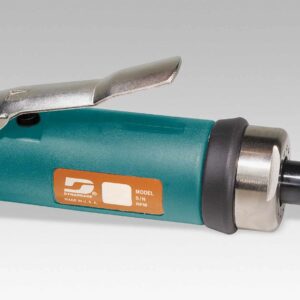 Dynabrade 52256 .7 hp Straight-Line Die Grinder 15,000 RPM, Geared, Front Exhaust, 1/4" Collet