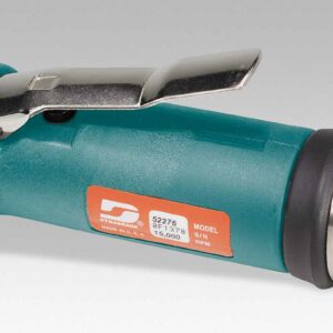 Dynabrade 52276 .7 hp Straight-Line Die Grinder 15,000 RPM, Geared, Extended Rear Exhaust, 1/4" Collet