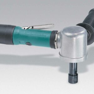 Dynabrade 52280 .55 hp Right Angle  Die Grinder 15,000 RPM, Gearless, Extended Rear Exhaust, Long Shank, 1/4" Collet