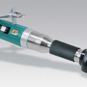 Dynabrade 52376 3" (76 mm) Dia. Straight-Line Type 1 Extension Wheel Grinder 1 hp, 12,000 RPM, Rear Exhaust, 3/8"-24 Spindle Thread