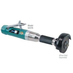 Dynabrade 52377 3" (76 mm) Dia. Straight-Line Type 1 Extension Wheel Grinder 1 hp, 15,000 RPM, Rear Exhaust, 3/8"-24 Spindle Thread