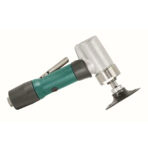 Dynabrade 52413 3" (76 mm) Dia. 7 Degree Offset Disc Sander .7 hp, 15,000 RPM, Gearless, Rear Exhaust, Locking-Type Female Pad - Image 1