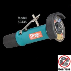 Dynabrade 52434 3" (76 mm) Dia. Straight-Line Cut-Off Wheel Tool .5 hp, 20,000 RPM, Front Exhaust, 3/8"-24 Spindle Thread
