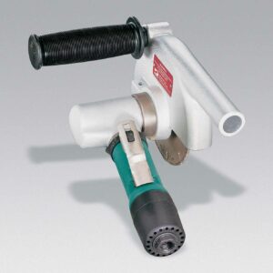 Dynabrade 52436 4-1/2" (114 mm) Dia. 7 Degree Offset Vacuum Cut-Off Wheel Tool .7 hp, 20,000 RPM, Rear Exhaust, 3/8"-24 Spindle Thread