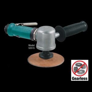 Dynabrade 52518 4-1/2" (114 mm) Dia. Right Angle Disc Sander .55 hp, 15,000 RPM, Gearless, Rear Exhaust, M14 x 2 Spindle Thread