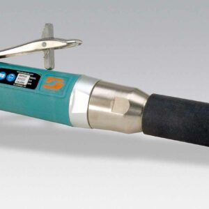 Dynabrade 52537 3" (76 mm) Dia. Straight-Line Vacuum Extension Cut-Off Wheel Tool 1 hp, 18,000 RPM, Rear Exhaust, 3/8"-24 Spindle Thread