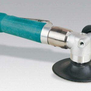 Dynabrade 52561 4-1/2"-5" (114 mm-127 mm) Dia. Right Angle Disc Sander 1 hp, 11,000 RPM, Extended Rear Exhaust, 5/8"-11 Female Pad