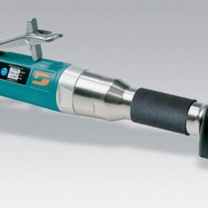 Dynabrade 52580 4" (102 mm) Dia. Straight-Line 6" (152 mm) Extension Cut-Off Wheel Tool 1 hp, 18,000 RPM, Rear Exhaust, 3/8"-24 Spindle Thread