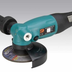 Dynabrade 52630 4" (102 mm) Dia. Right Angle Depressed Center Wheel Grinder 1.3 hp, 13,500 RPM, Side Exhaust, 3/8"-24 Spindle Thread