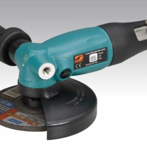 Dynabrade 52633 5" (127 mm) Dia. Right Angle Depressed Center Wheel Grinder 1.3 hp, 12,000 RPM, Side Exhaust, 5/8"-11 Spindle Thread