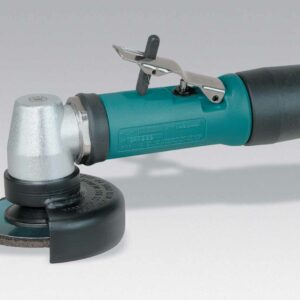 Dynabrade 52705 3" (76 mm) Dia. Right Angle Depressed Center Wheel Grinder .4 hp, 15,000 RPM, Geared, Rear Exhaust, 3/8"-24 Spindle Thread